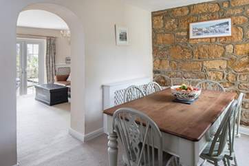 This cottage is really spacious, fabulous for a relaxing seaside break.