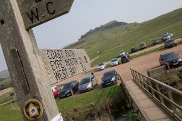 The Guardhouse is adjacent to the South West Coast Path.