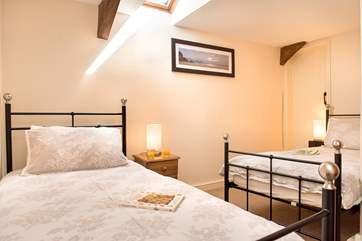 The twin bedroom.