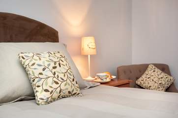 Of course there are pretty cushions making the place feel very homely