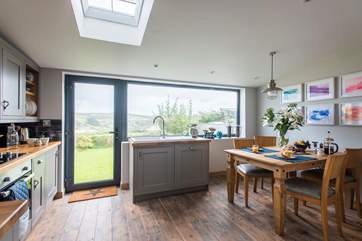 Moorland views through this picture window.