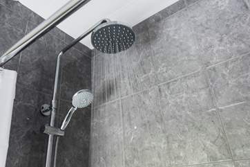 A superb shower.