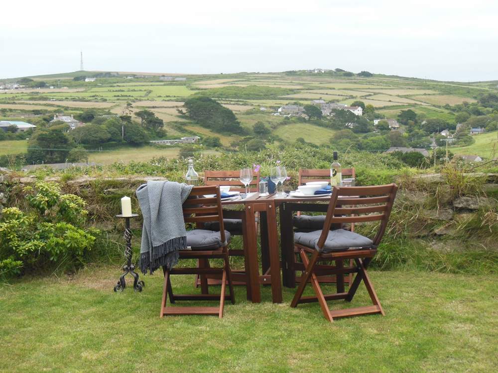 The moorland view.
