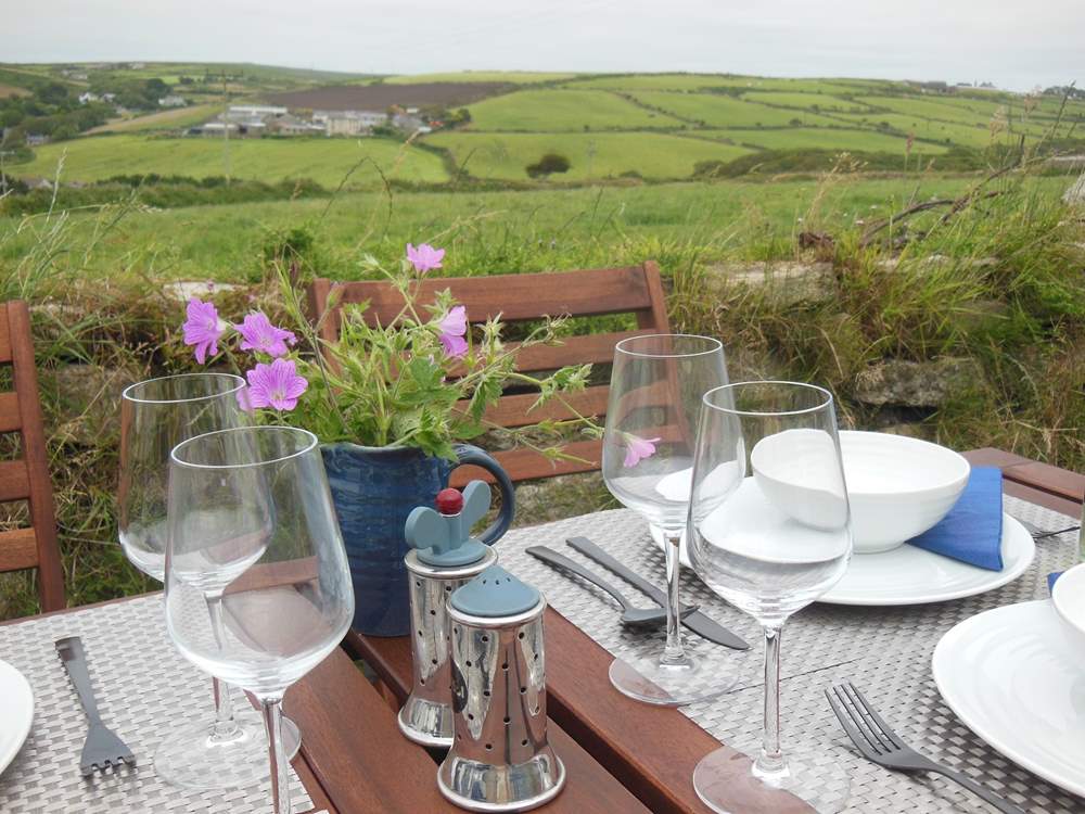 Al fresco dining.