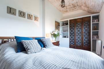 The comfortable bedroom.