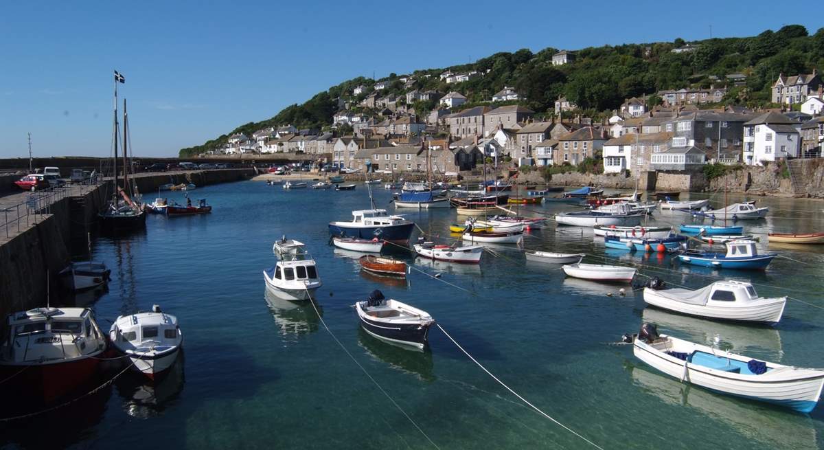 Mousehole Harbour.