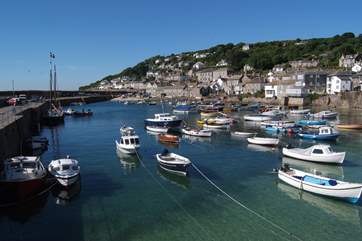 Mousehole Harbour.