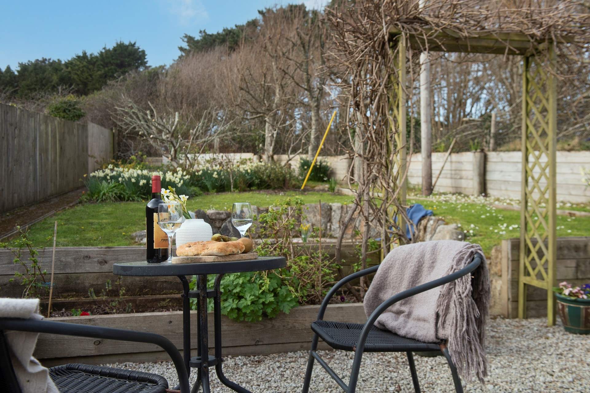 Share a glass of wine and plan tomorrows adventures.