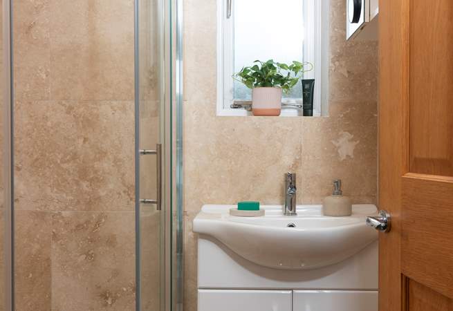 There are many modern touches in this charming property.