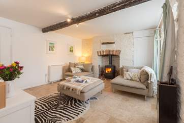 This is the reception/sitting-room that you step into through the front door - what a great start to your holiday here.