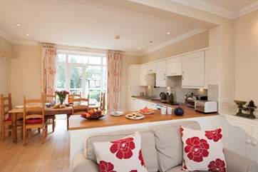 Open up the patio doors and let the warm summer air flow through.