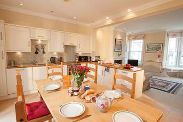 Eat a hearty breakfast whilst planning your day exploring the stunning Isle of Wight.