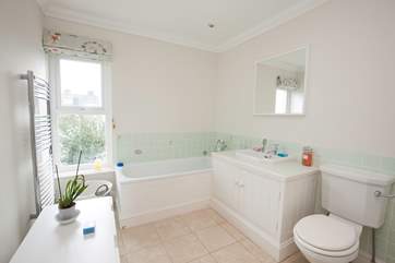 The family bathroom is situated on the second floor, have a relaxing bubble bath and some 'you time'.