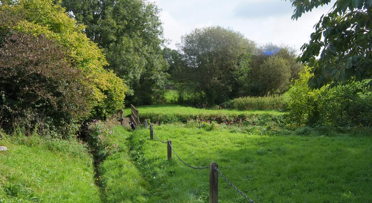 The little meadow and river are just across the lane so if you don't want to take to the car you can explore from your doorstep. There is a public footpath here too.