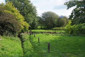 The little meadow and river are just across the lane so if you don't want to take to the car you can explore from your doorstep. There is a public footpath here too.