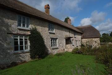This photo shows you the little front garden.