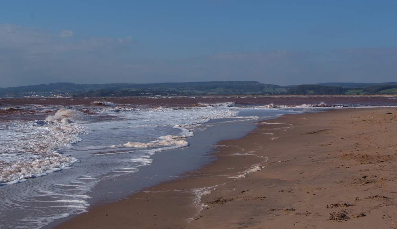 There is a huge sandy beach at Exmouth if that is what your children prefer - though there is also plenty of sand at Lyme Regis too.