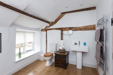 This is the other side of the spacious family bathroom.