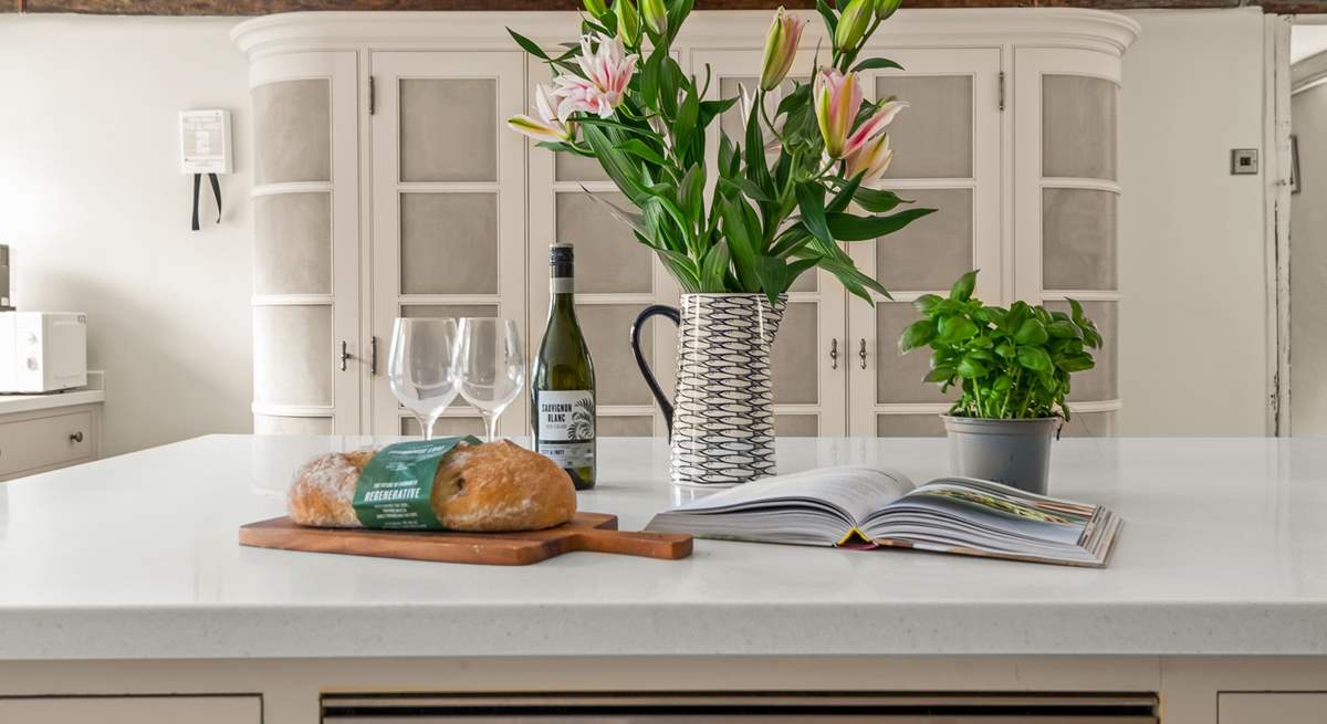 The kitchen is equipped as a true home-from-home.