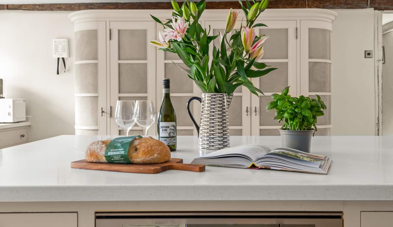 The kitchen is equipped as a true home-from-home.