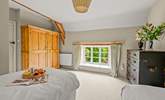 The outlook from this bedroom is at the near end of the farmhouse as you approach down the lane. - Thumbnail Image