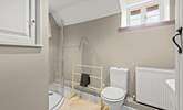The shower-room is shared by the blue double bedroom and the lower ground floor bedroom. - Thumbnail Image