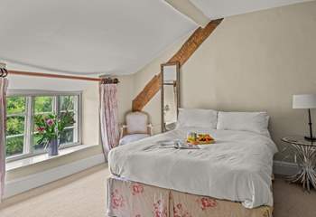 Another view of the 'family' room. With the link door closed this serves as a fully independent bedroom with a further door to the landing and access to the family bathroom.