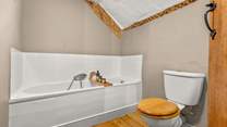 This is the en suite bathroom for the main bedroom.