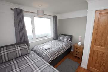 The second twin bedroom perfect for children or adults alike.
