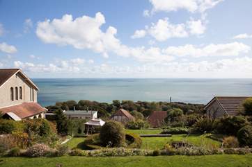 Once on the balcony, you can appreciate this splendid view.