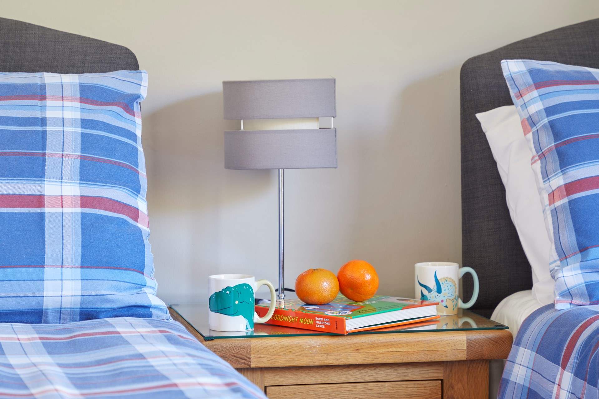 The front twin bedroom perfect for children and adults.