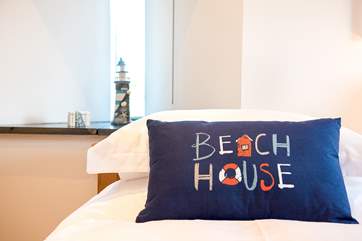 There are lovely cushions throughout making the barn very homely.