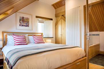 Bedroom 1 has a comfy double bed.
