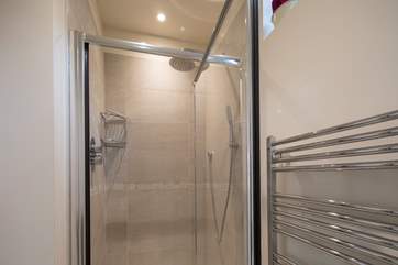 The en suite shower-room has a drench head.