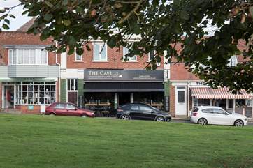 The Cave is a very stylish wine and gin bar in the centre of Milford on Sea village. It serves great tapas and is dog-friendly.