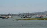 Nearby Keyhaven, with Hurst Castle in the background is a short ferry trip or a great walk along the shingle spit from Milford on Sea. - Thumbnail Image