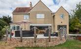 This fabulous terrace and the folding doors create a wonderful space, with super comfy garden furniture. - Thumbnail Image