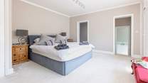 Bedroom 5 has a 6ft bed and en suite bathroom.