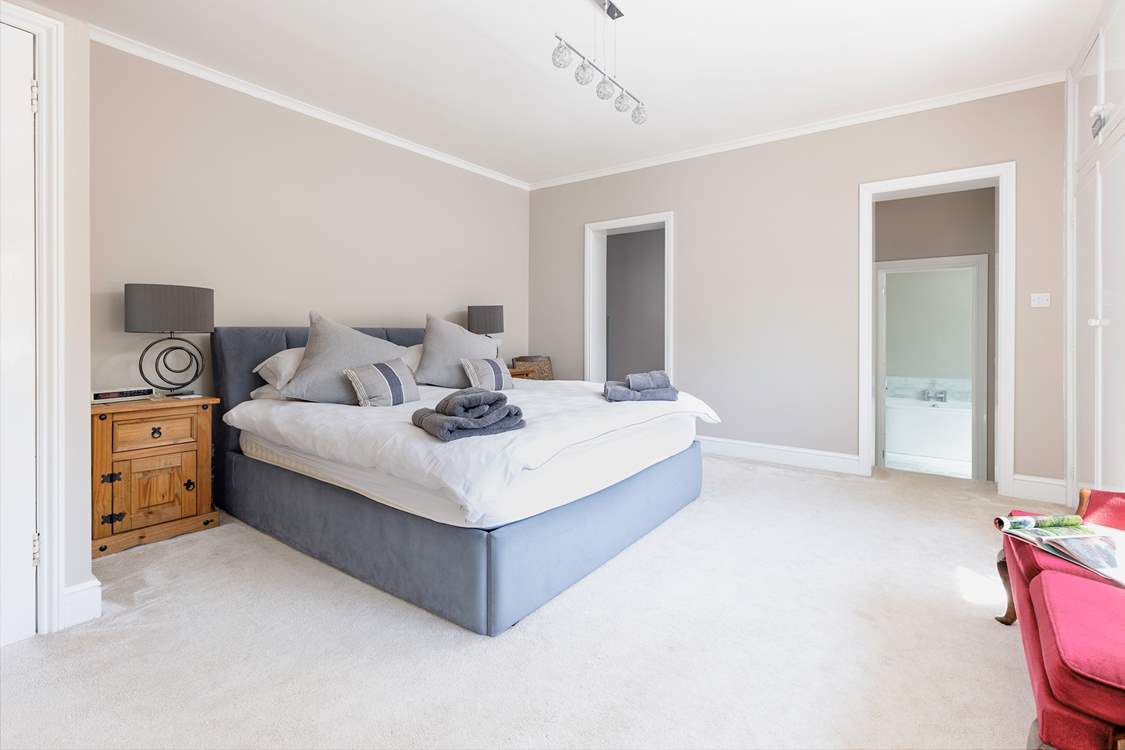 Bedroom 5 has a 6ft bed and en suite bathroom.