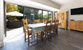 Folding doors open out onto the terrace, bringing the light and sunshine inside - Thumbnail Image