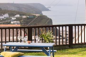 The view from the garden...stunning!