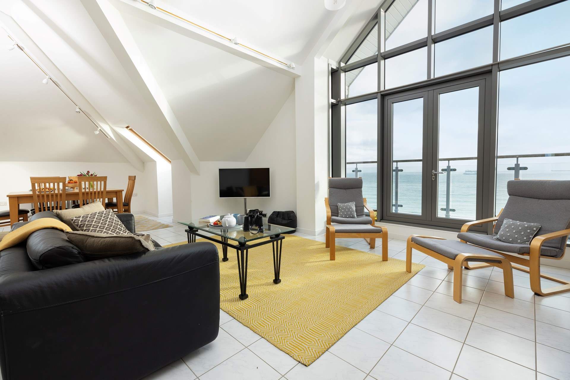 What a view from your penthouse apartment. 