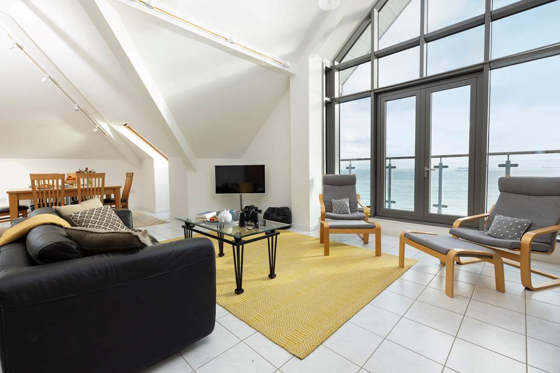What a view from your penthouse apartment.