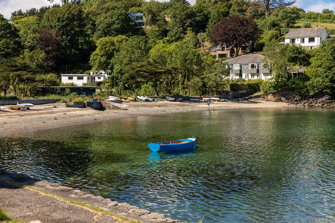 The Lizard Peninsula is a short drive away where you will find beautiful scenery and pretty coves.