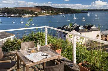 You'll find it difficult to drag yourselves away from the terrace!