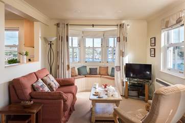 The open plan ground floor has views from every window.