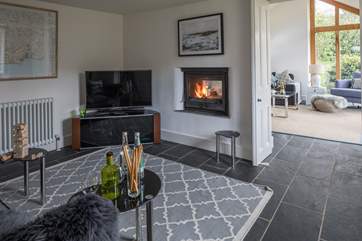 The snug has a great selection of games for all the family and a wall map so that you can plan your adventures in this area of outstanding natural beauty.