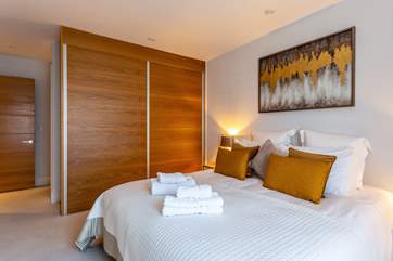 Bedroom Two is also a super king bed, which can be made up as twins if you prefer.