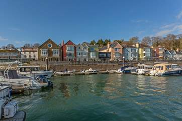 Whilst out and about in Dartmouth you will be treated to views such as this at every turn.