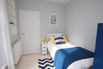 Snuggle up in bed after an exciting day on the Isle of Wight.